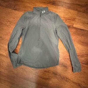 Under Armour Green Quarter Zip Pullover